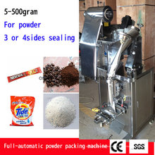 Máquina de embalagem do pó do suco da amostra * ou três ou quatro lados que selam a máquina de enchimento Ah-Fjj100
